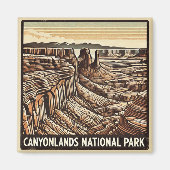 Nationalpark Cayonlands Magnet (Vorne)