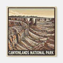 Nationalpark Cayonlands Magnet