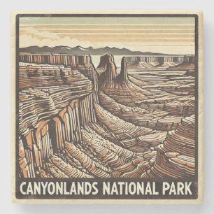 Nationalpark Cayonlands Steinuntersetzer