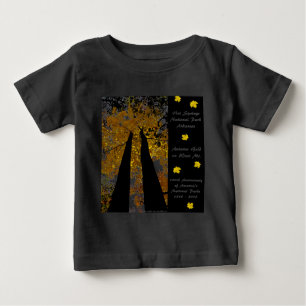 Nationalpark Centennale Hot Springs Herbst Gold Baby T-shirt