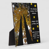 Nationalpark Centennale Hot Springs Herbst Gold Fotoplatte (Seite)