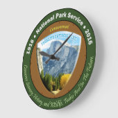 Nationalpark Centennial Clock Halb Dome Große Wanduhr (Winkel)
