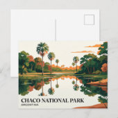 Nationalpark Chaco Argentinien Postkarte (Vorne/Hinten)