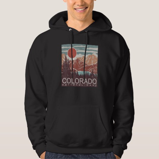 Nationalpark Colorado Ristorante da Valentino Hoodie (Vorderseite)