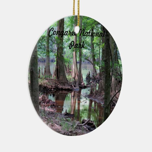 Nationalpark Congaree Keramik Ornament (Rechts)