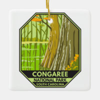 Nationalpark Congaree Süd Carolina Retro