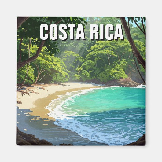 Nationalpark Corcovado Costa Rica Magnet (Vorne)