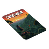 Nationalpark Costa Rica Corcovado Magnet (Rechte Seite)