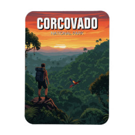 Nationalpark Costa Rica Corcovado Magnet