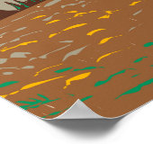 Nationalpark Cowlitz Poster (Ecke)