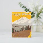Nationalpark Cowlitz Postkarte (Stehend Vorderseite)