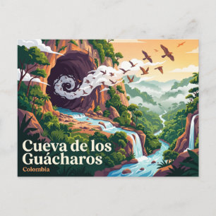 Nationalpark Cueva de los Guácharos Kolumbien Postkarte