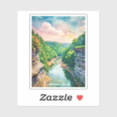 Nationalpark Cuyahoga Aufkleber (Blatt)