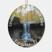 Nationalpark Cuyahoga Keramik Ornament (Links)
