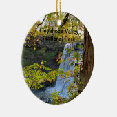 Nationalpark Cuyahoga Keramik Ornament (Rechts)