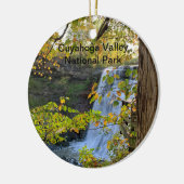 Nationalpark Cuyahoga Keramik Ornament (Links)