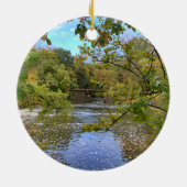 Nationalpark Cuyahoga Keramik Ornament (Hinten)