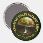 Nationalpark Cuyahoga Magnet (Vorderseite/Rückseite)