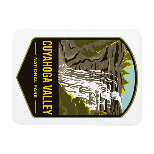 Nationalpark Cuyahoga Magnet (Horizontal)