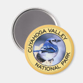 Nationalpark Cuyahoga Magnet (Vorderseite/Rückseite)