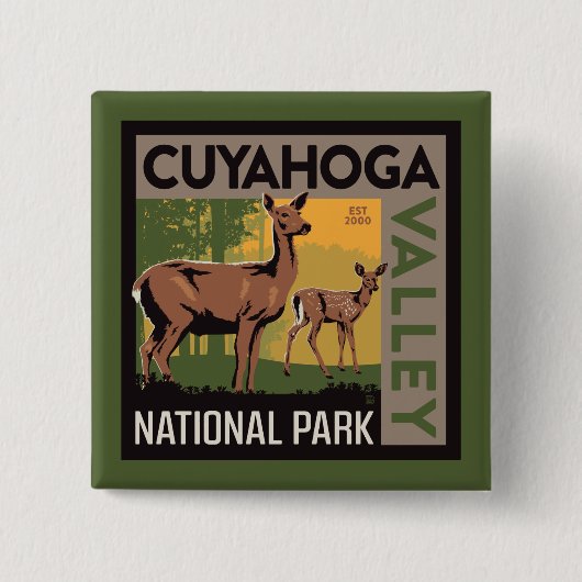 Nationalpark Cuyahoga | Ohio Button (Vorderseite)