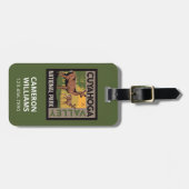 Nationalpark Cuyahoga | Ohio Gepäckanhänger (Vorderseite horizontal)