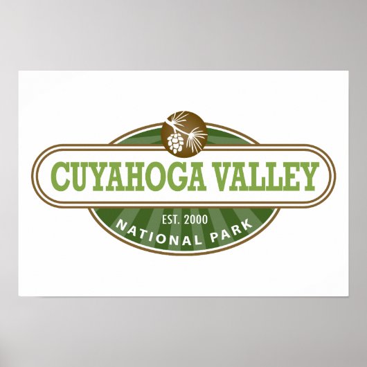 Nationalpark Cuyahoga Poster (Vorne)