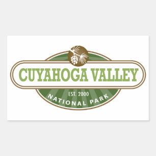 Nationalpark Cuyahoga Rechteckiger Aufkleber
