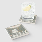 Nationalpark Cuyahoga Steinuntersetzer (Seitenansicht)