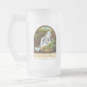 Nationalpark Cuyahoga Vintages Emblem Mattglas Bierglas (Links)
