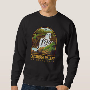 Nationalpark Cuyahoga Vintages Emblem Sweatshirt