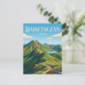 Nationalpark Daisetsuzan Japan Postkarte (Stehend Vorderseite)
