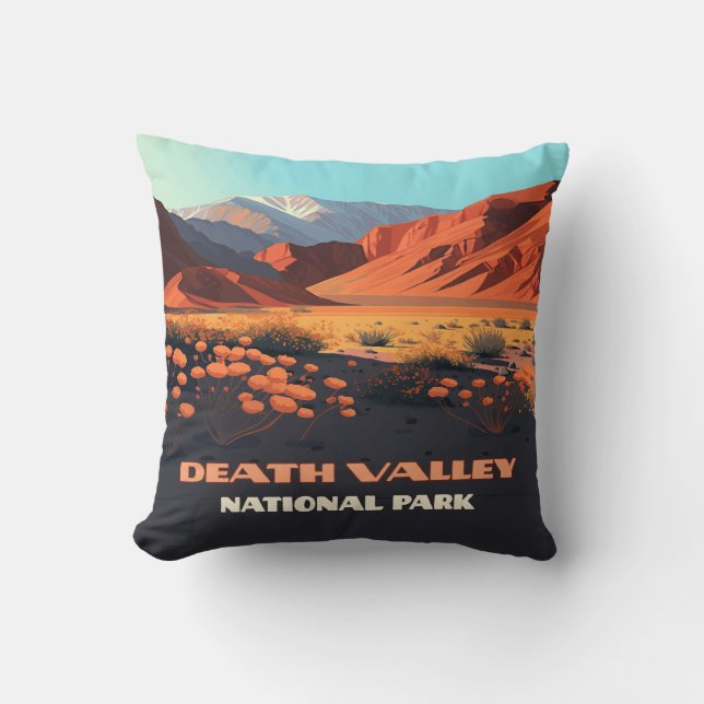 Nationalpark Death Valley Kissen (Vorderseite)