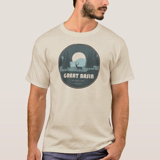 Nationalpark Deer T-Shirt (Vorderseite)
