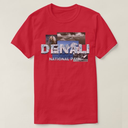 Nationalpark Denali 60 T-Shirt (Design vorne)