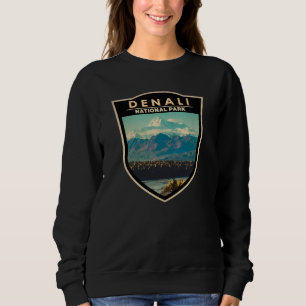 Nationalpark Denali Abzeichen Sweatshirt
