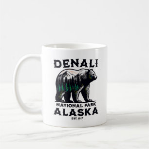 Nationalpark Denali Alaska Berg Nordamerika Kaffeetasse