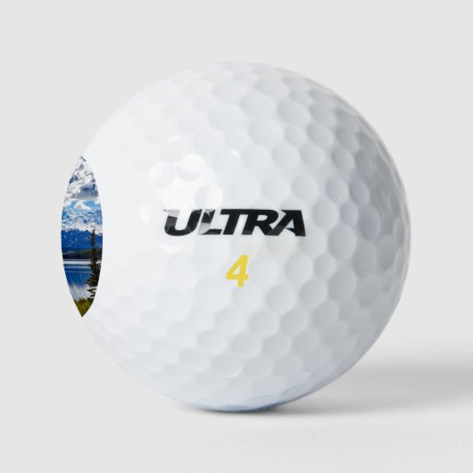 Nationalpark Denali, Alaska Golfball (Logo)