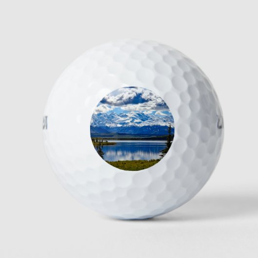 Nationalpark Denali, Alaska Golfball (Vorderseite)