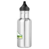 Nationalpark Denali Alaska Grüne Streifen Edelstahlflasche (Rechts)