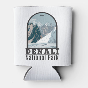Nationalpark Denali Alaska Mount Hunter Vintag Dosenkühler