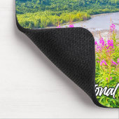 Nationalpark Denali, Alaska Mousepad (Ecke)