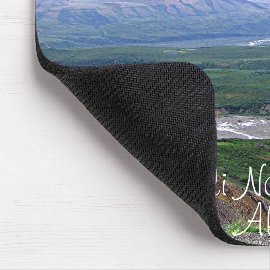 Nationalpark Denali - Alaska Mousepad (Ecke)