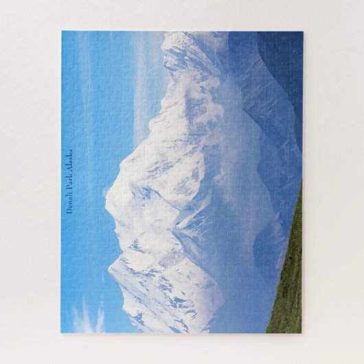 Nationalpark Denali Alaska. Puzzle (Vertikal)