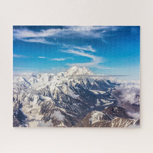 Nationalpark Denali Alaska. Puzzle (Horizontal)