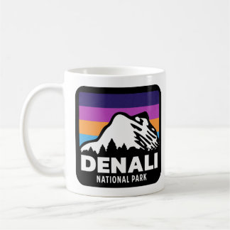 Nationalpark Denali Alaska Retro Vintages Geschenk Kaffeetasse