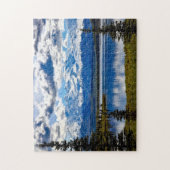 Nationalpark Denali Alaska Sky Clouds Mountains Puzzle (Vertikal)