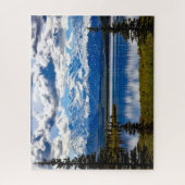 Nationalpark Denali Alaska Sky Clouds Mountains Puzzle (Vertikal)