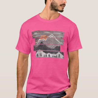Nationalpark Denali Alaska Souvenir Mountain Camp T-Shirt