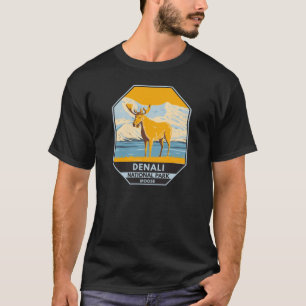 Nationalpark Denali Alaska Vintag T-Shirt
